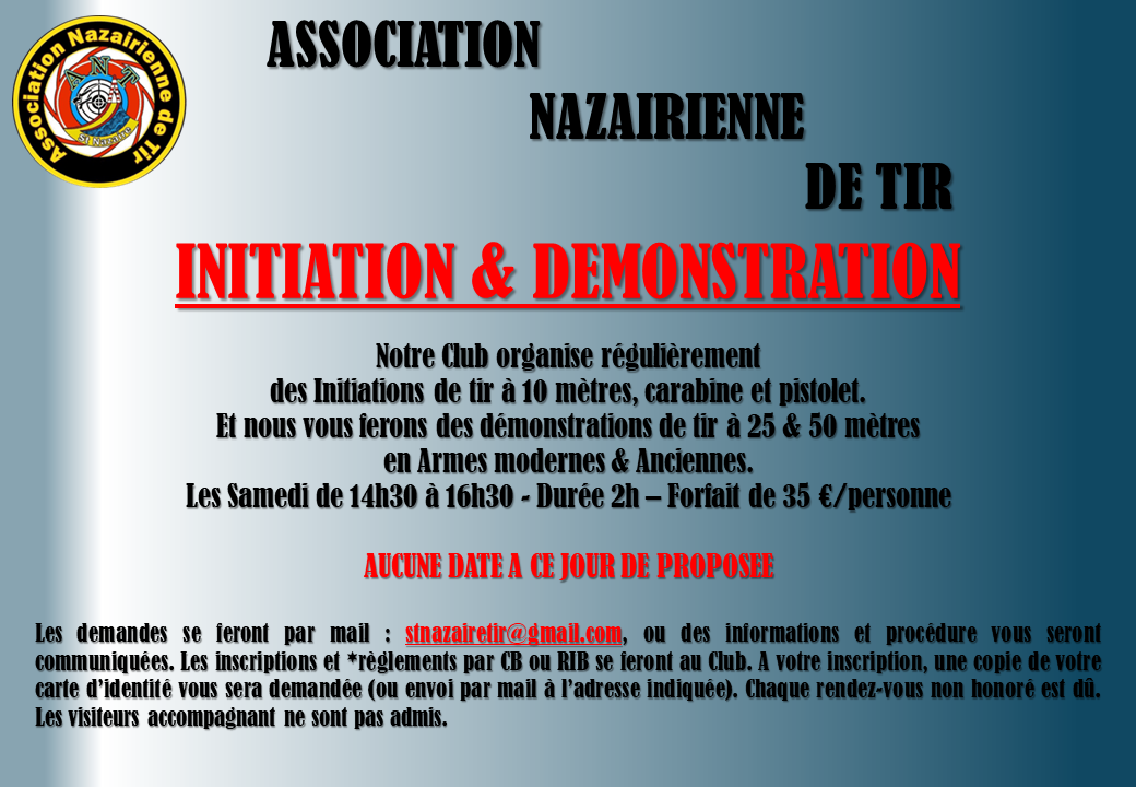 Initiations &amp; Démonstrations