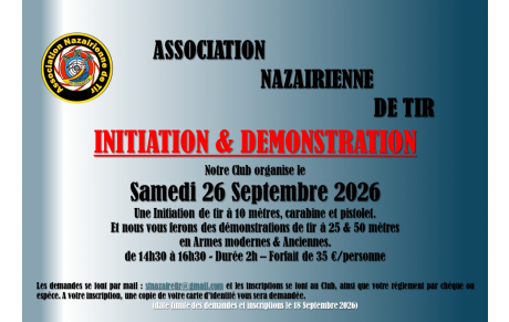 Prochaine Initiation &amp; Démonstration