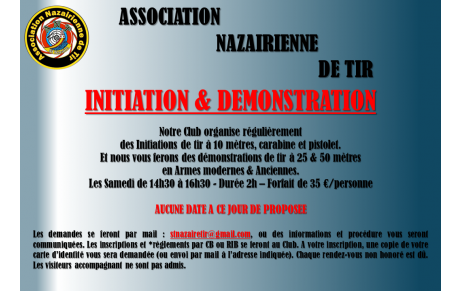 Initiations &amp; Démonstrations
