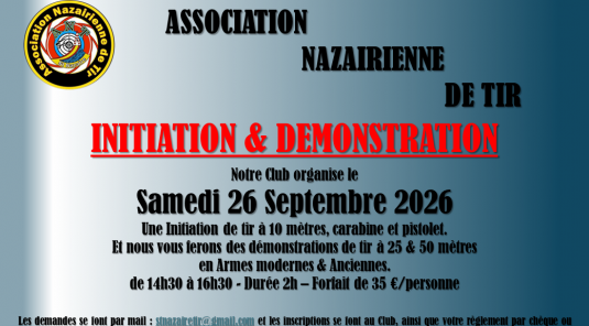 Prochaine Initiation & Démonstration